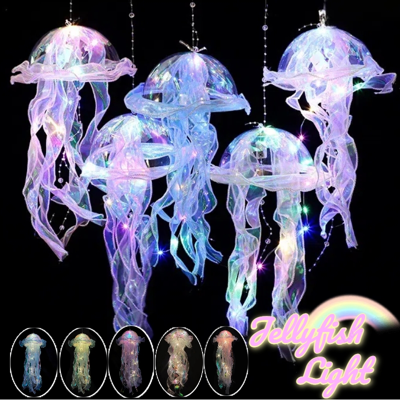 Baby Nursery Decor Girl - Medusa gradiente led night light artesanal