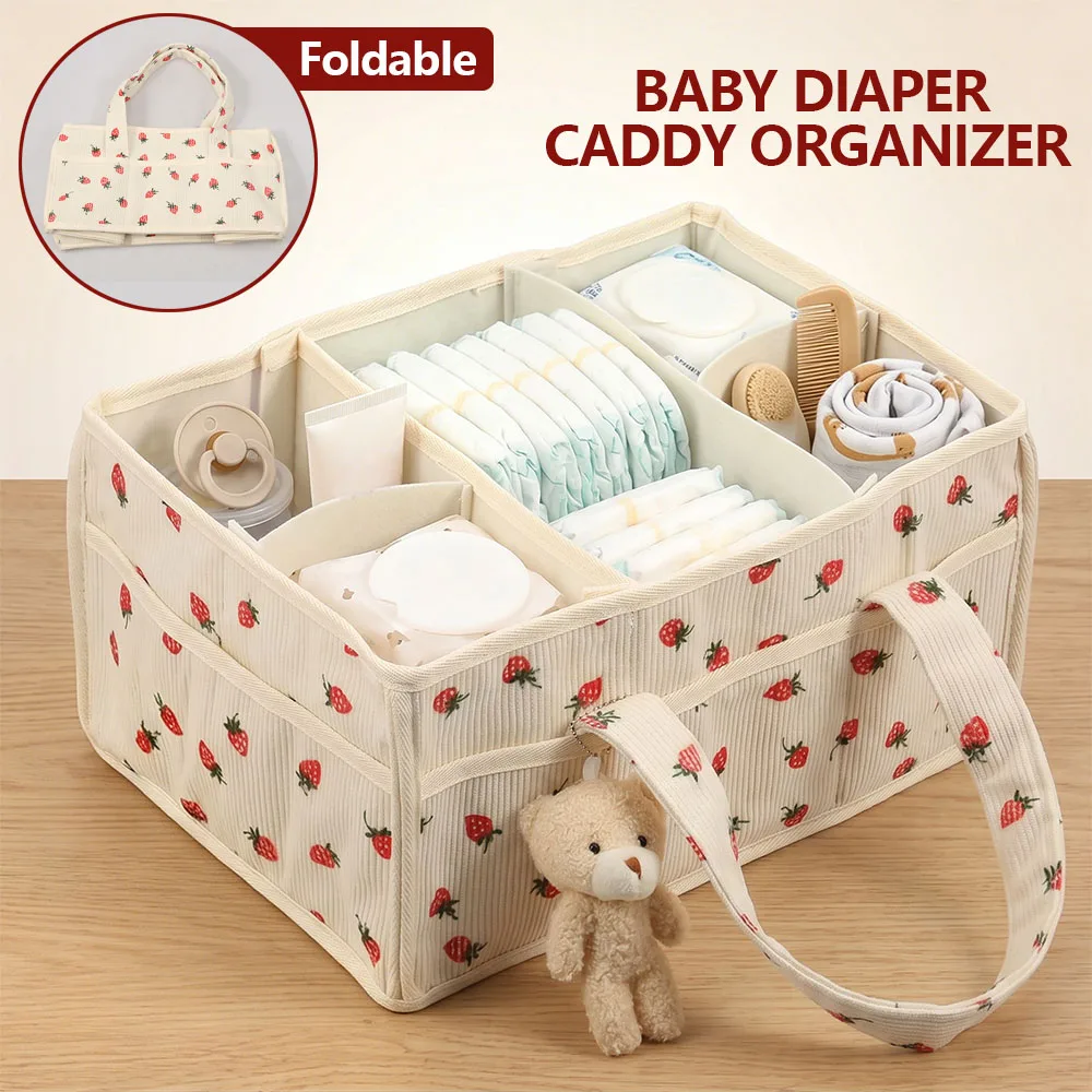 Baby Nursery Organization Ideas - Cesto Organizador Portátil de Feltro para