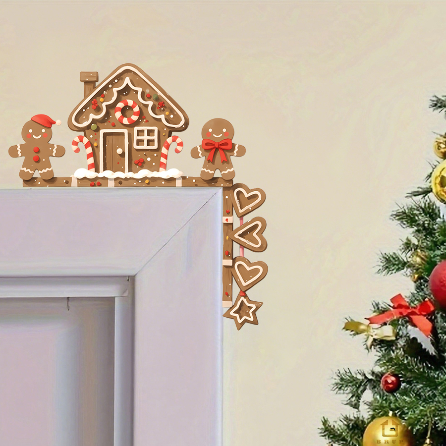 Baby Nursery Wall Decals - Casa de gengibre & homem natal