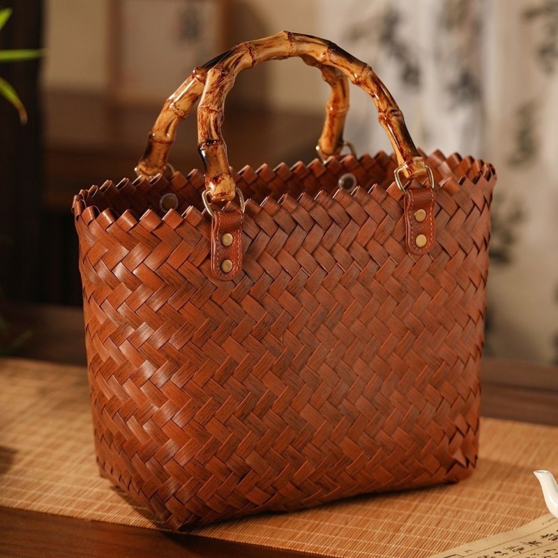 Storage Basket Fabric - Bolsa Artesanal Pura, Bolsa de Cosméticos