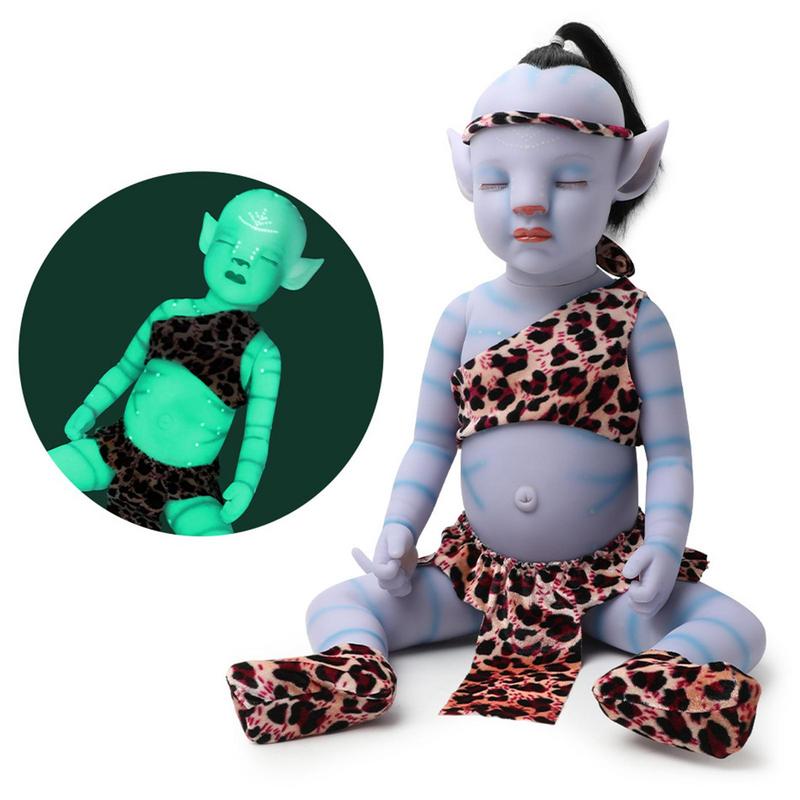 Baby Nursery Decor Girl - Novo luminoso avatar reborn boneca crianças