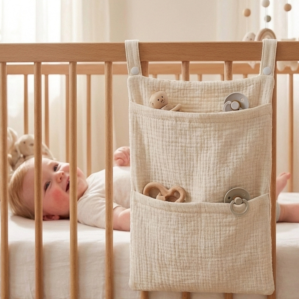 Baby Nursery Organization Ideas - Organizador de Berço para Bebê, Bolsa