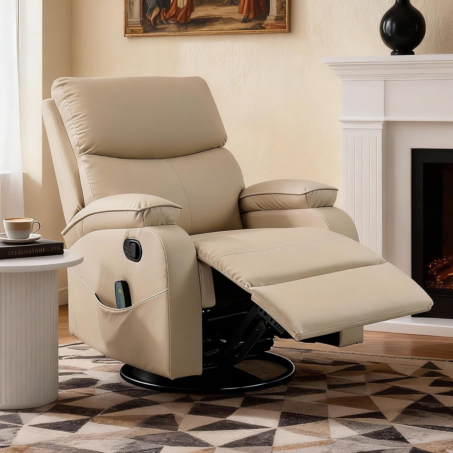 360 °   Cadeira Reclinável de  - Rocking Chair Nursery avaliação e preço