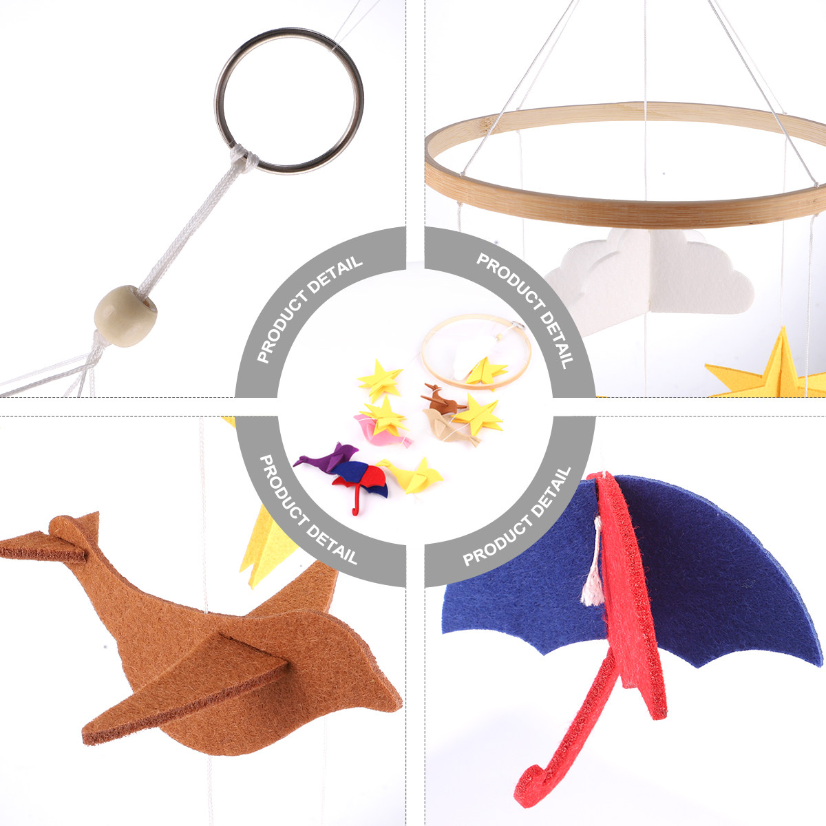 1 Peça de Decoração Suspensa p - Baby Nursery Decor Girl avaliação e preço