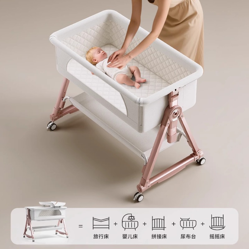 Berço de bebê, emenda portátil - Bassinet Bedside Sleeper avaliação e preço