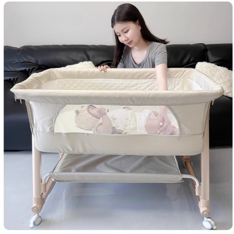 Berço de bebê, emenda portátil - Bassinet Bedside Sleeper avaliação e preço