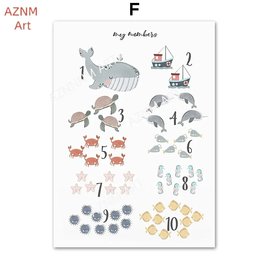 Artes Decorativas para Quarto  - Baby Nursery Under The Sea avaliação e preço