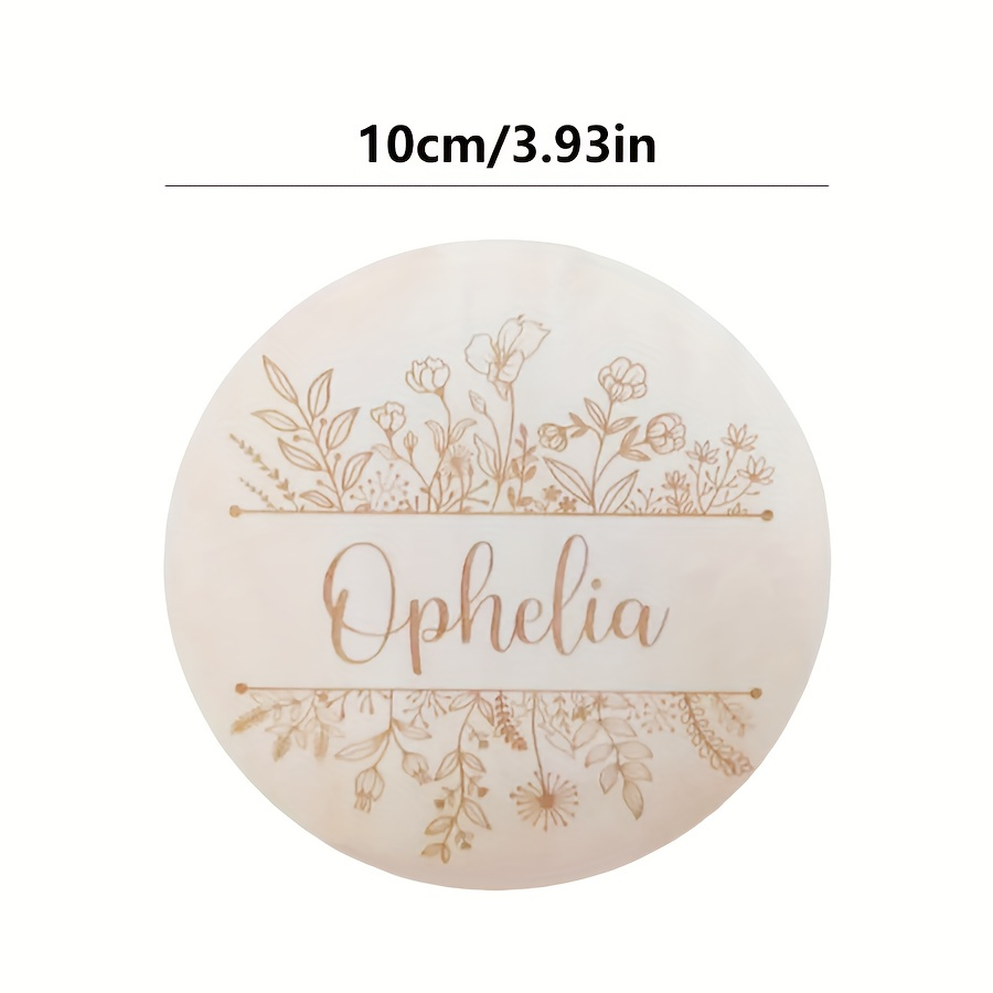 Placa de Nome Personalizada co - Baby Nursery Name Sign avaliação e preço