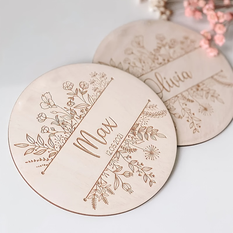 Placa de Nome Personalizada co - Baby Nursery Name Sign avaliação e preço
