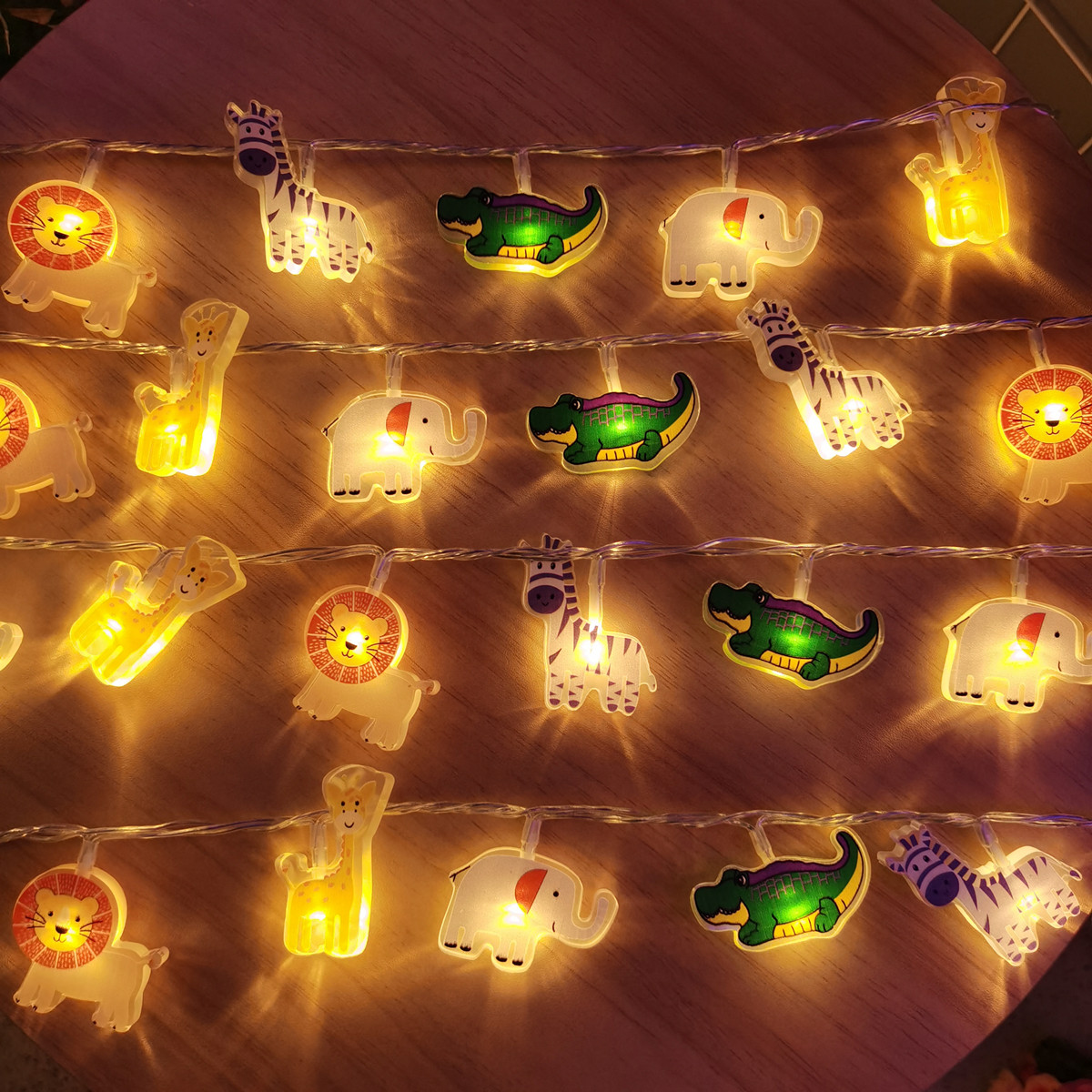 Luzes Decorativas LED de Anima - Baby Nursery Animal Theme avaliação e preço