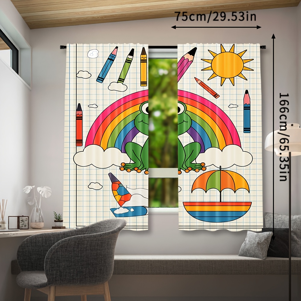 Decoração de Janela com Cortin - Baby Nursery Animal Theme avaliação e preço