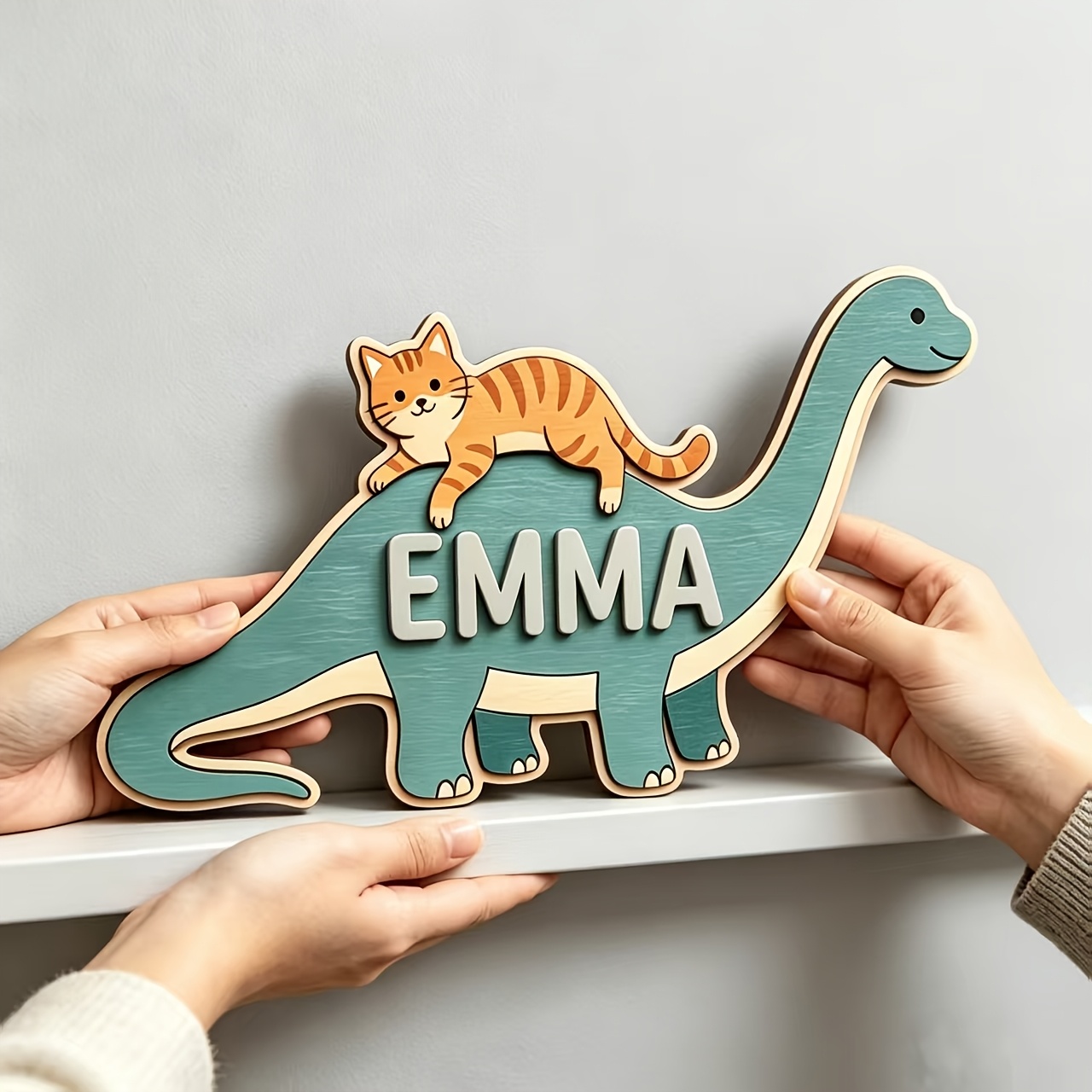 Placa de Quarto Personalizada  - Baby Nursery Name Sign avaliação e preço