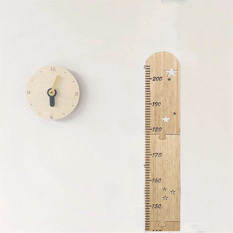 Nordic Wooden Height Gauge for - Baby Nursery Wall Decals avaliação e preço