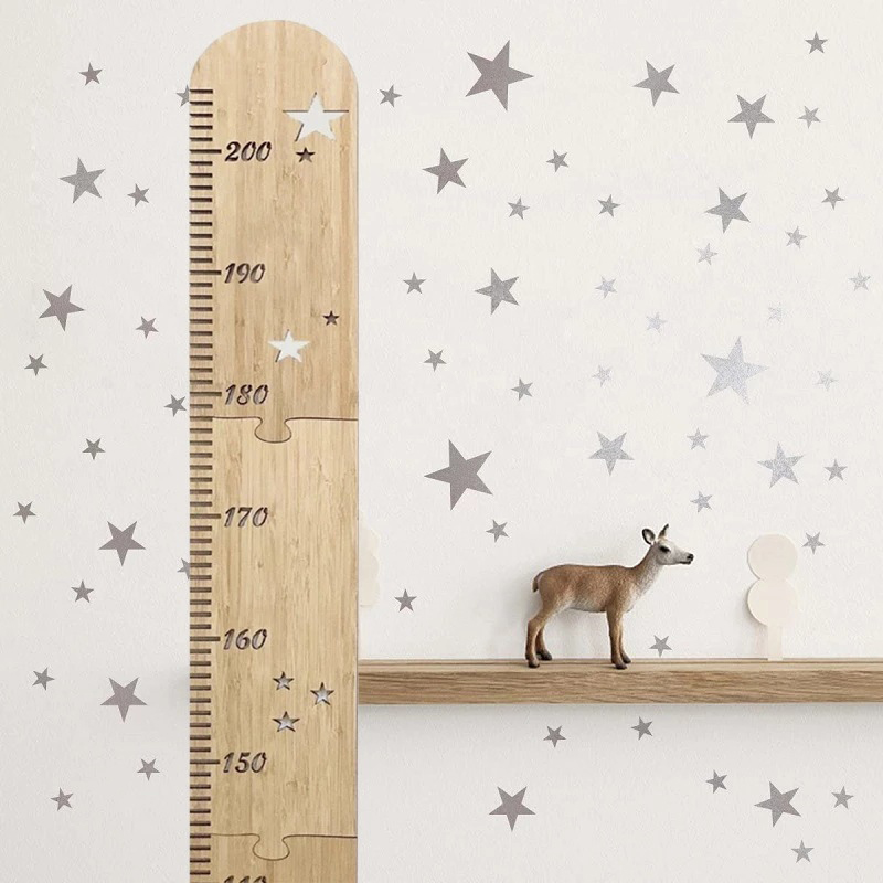 Nordic Wooden Height Gauge for - Baby Nursery Wall Decals avaliação e preço