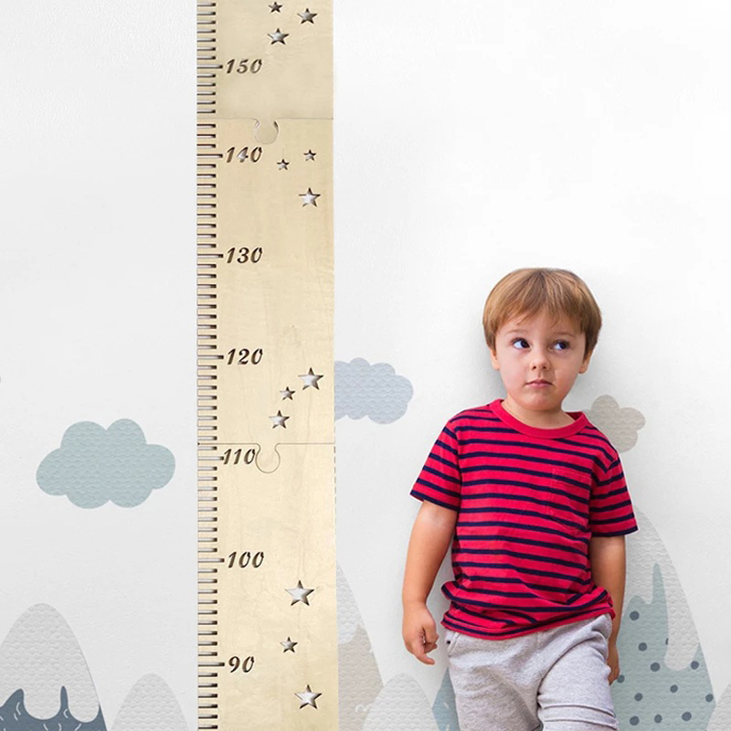 Nordic Wooden Height Gauge for - Baby Nursery Wall Decals avaliação e preço