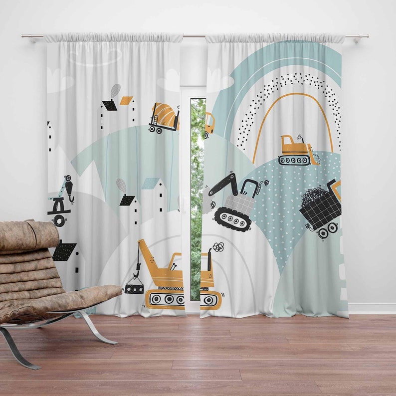 Bebê menino berçário cortinas  - Baby Nursery Blackout Curtains avaliação e preço