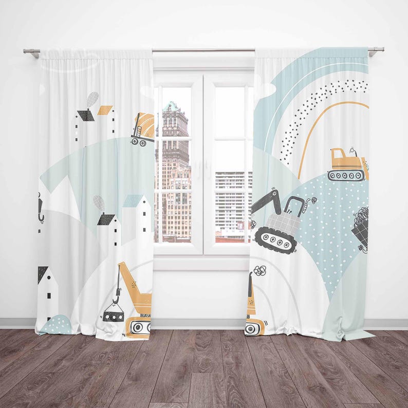 Bebê menino berçário cortinas  - Baby Nursery Blackout Curtains avaliação e preço
