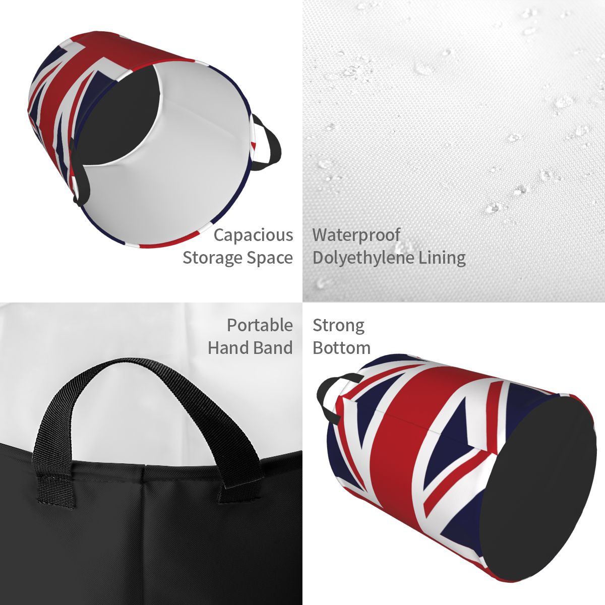 Union Jack Bandeira da cesta d - Baby Nursery Uk avaliação e preço