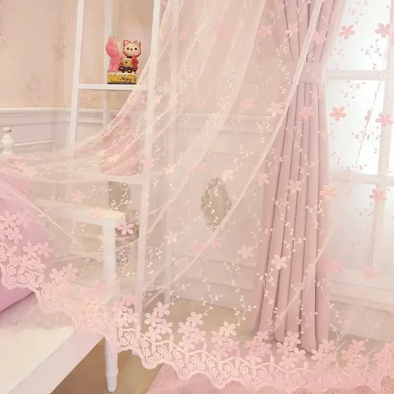 1PC Cortinas Transparentes Cor - Blackout Curtain Nursery avaliação e preço