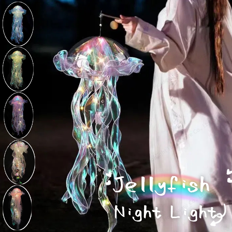 Medusa gradiente led night lig - Baby Nursery Decor Girl avaliação e preço