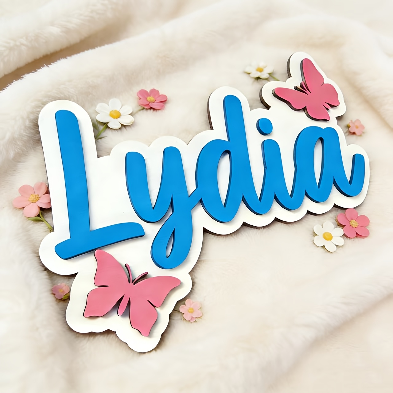 Placa de Porta Personalizada A - Baby Nursery Name Sign avaliação e preço