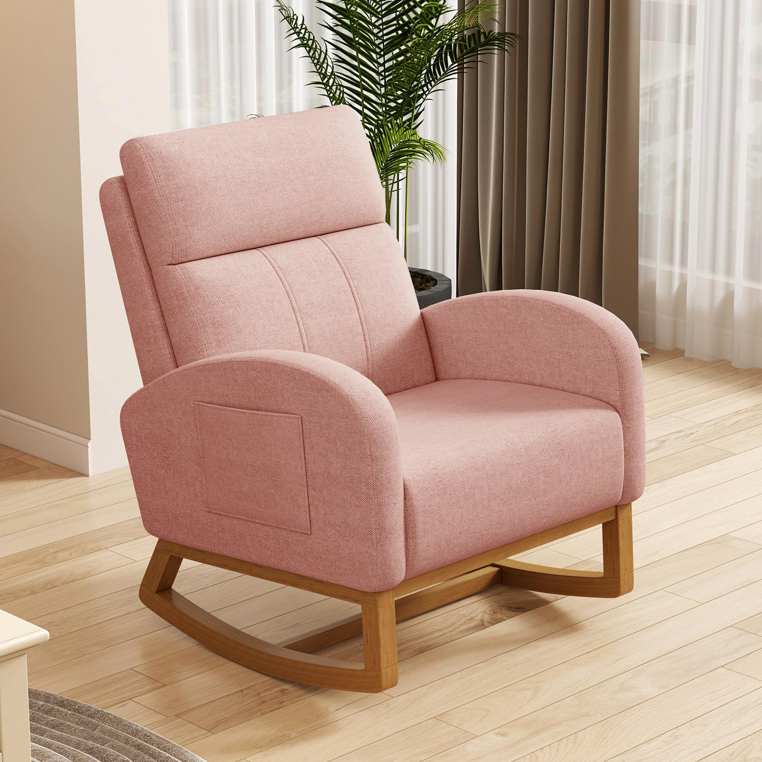 # Cadeira de Balanço Estofada  - Rocking Chair Nursery avaliação e preço