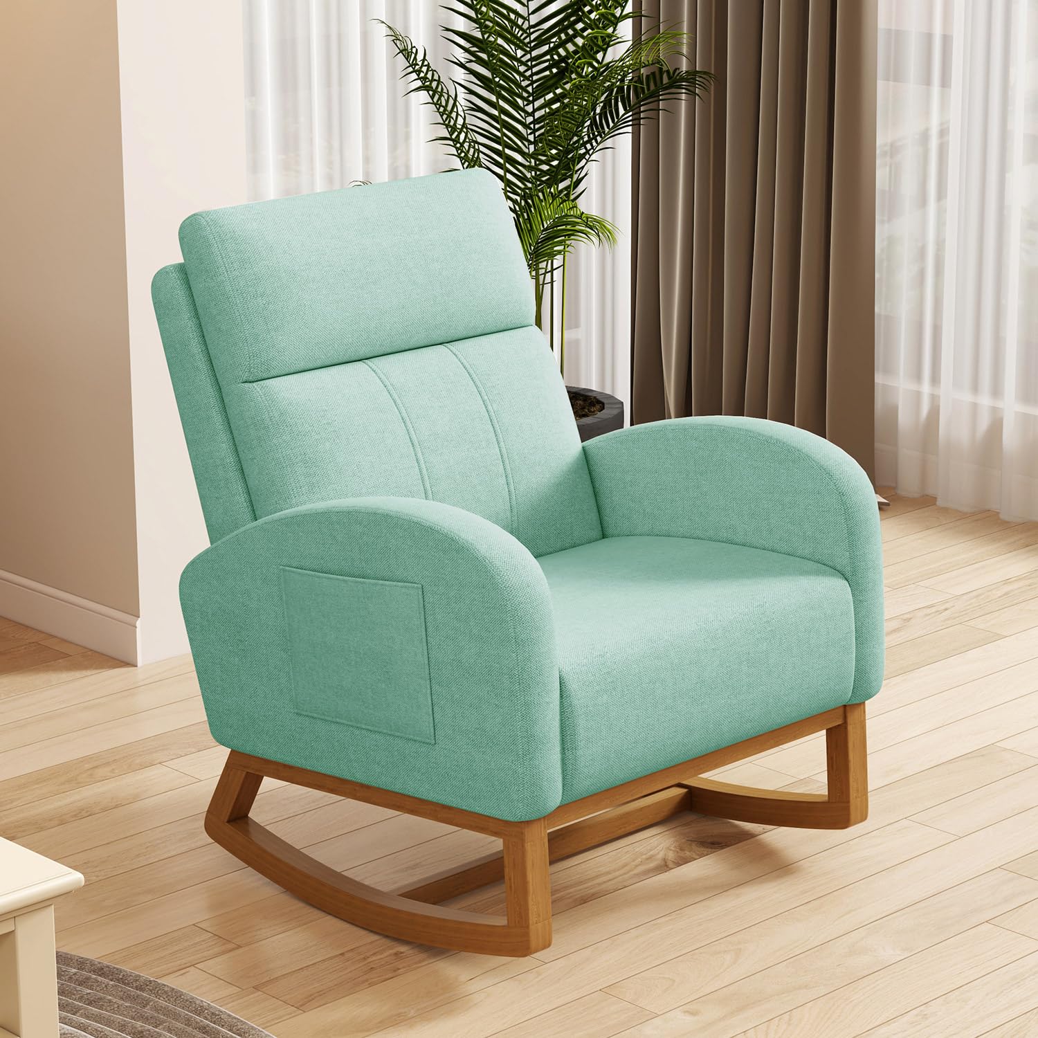 # Cadeira de Balanço Estofada  - Rocking Chair Nursery avaliação e preço