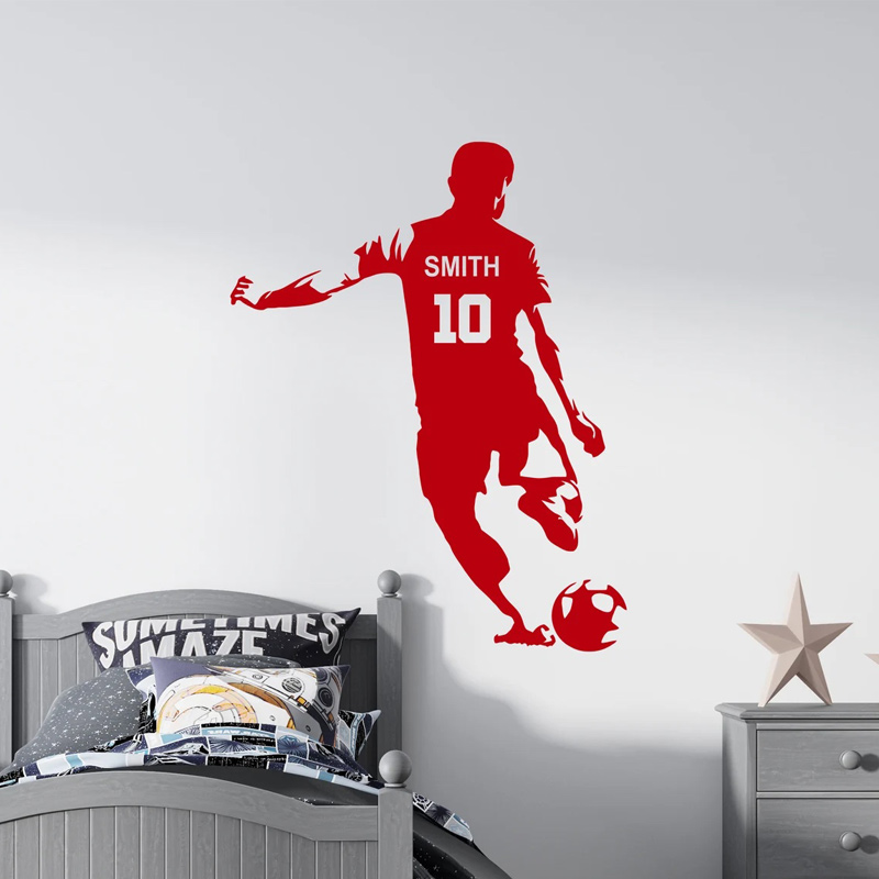 Nome e número do jogador de fu - Baby Nursery Wall Decals avaliação e preço