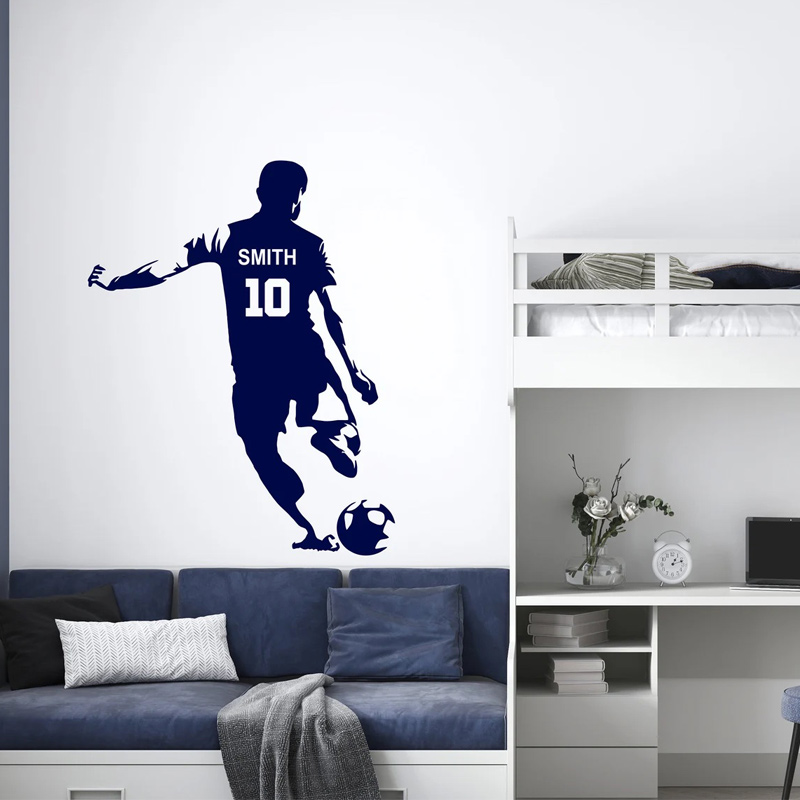 Nome e número do jogador de fu - Baby Nursery Wall Decals avaliação e preço