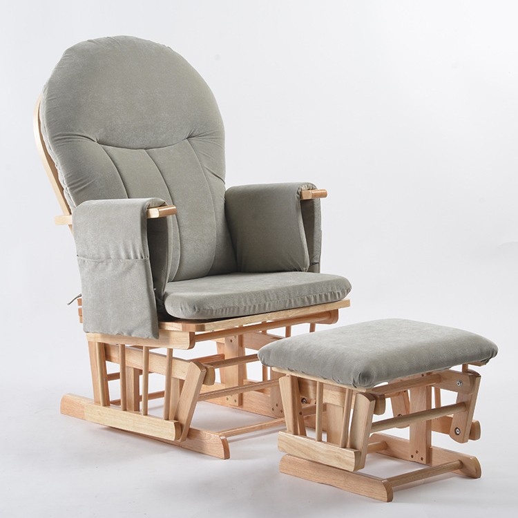 Cadeira de Amamentação Moderna - Baby Nursery Glider Chair avaliação e preço