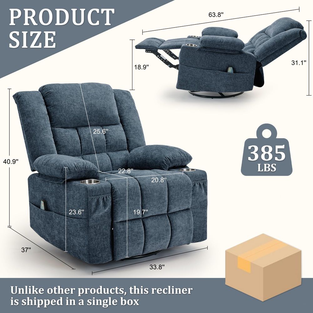 Poltrona Reclinável Giratória  - Rocking Chair Nursery avaliação e preço