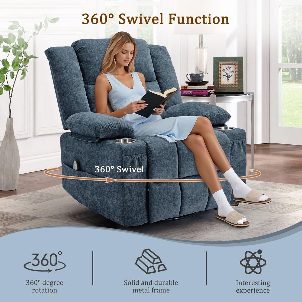 Poltrona Reclinável Giratória  - Rocking Chair Nursery avaliação e preço