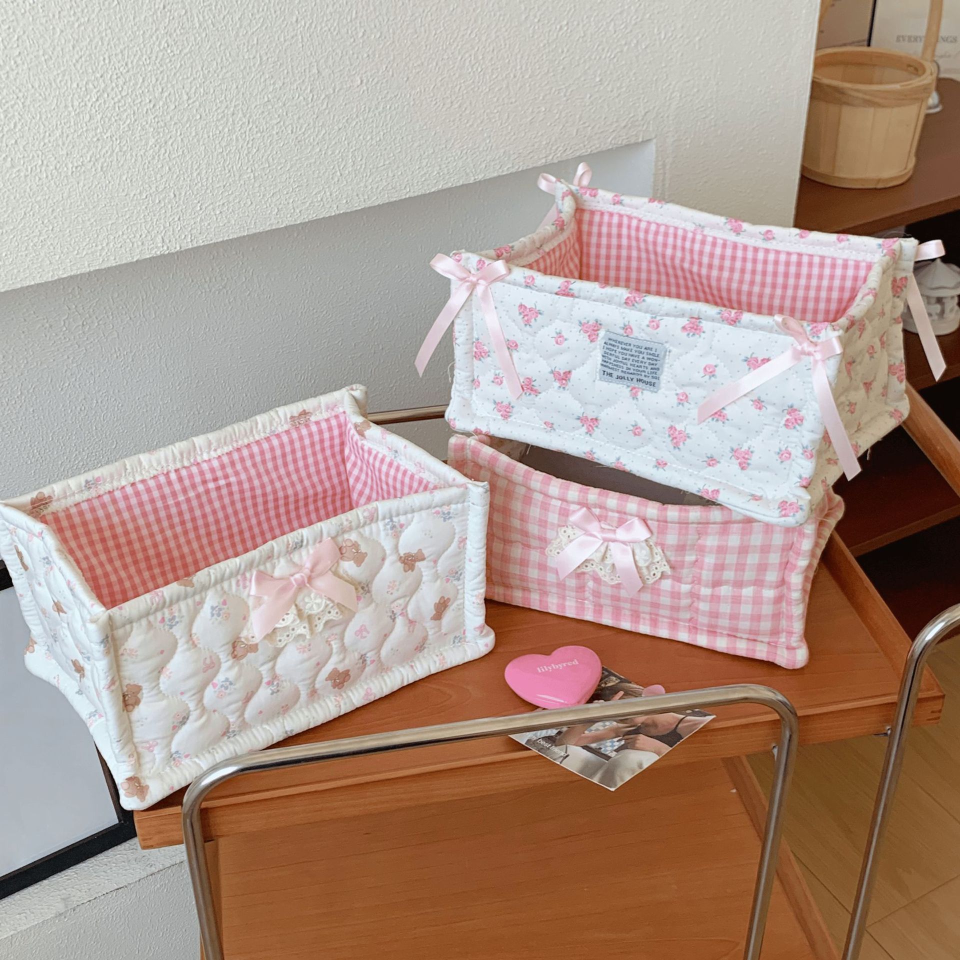 Cesta de Armazenamento para Me - Storage Basket Fabric avaliação e preço