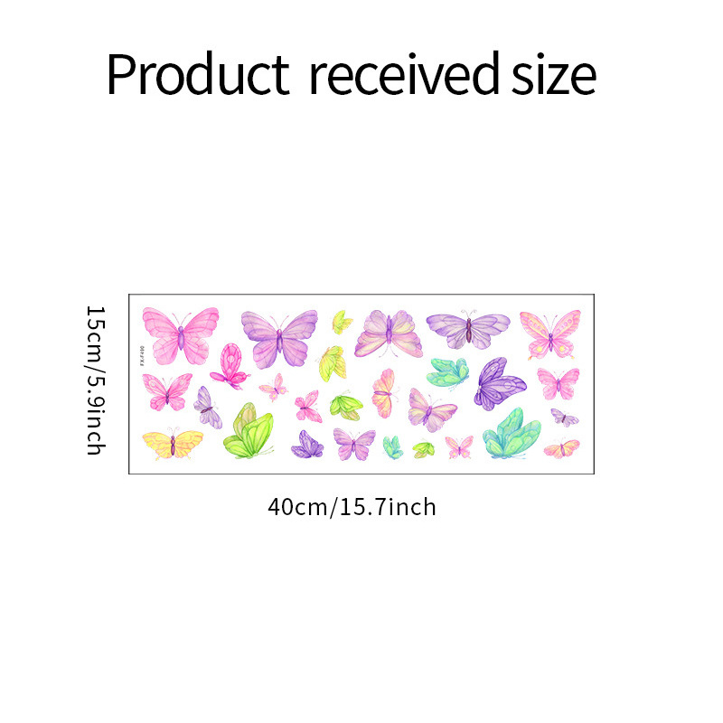 Adesivos de parede de borbolet - Baby Nursery Wall Decals avaliação e preço