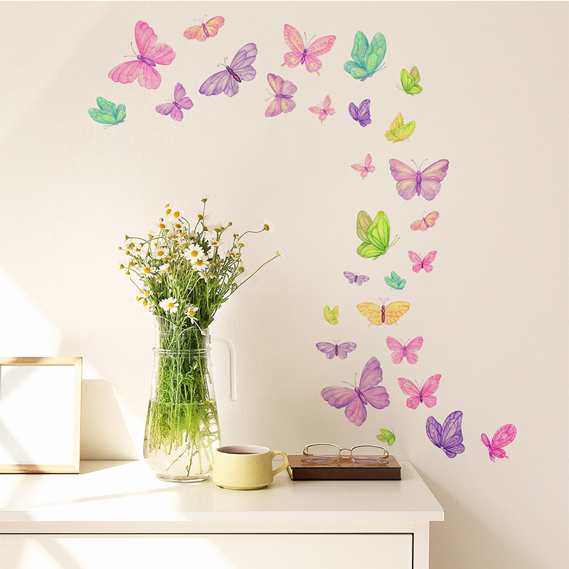 Adesivos de parede de borbolet - Baby Nursery Wall Decals avaliação e preço