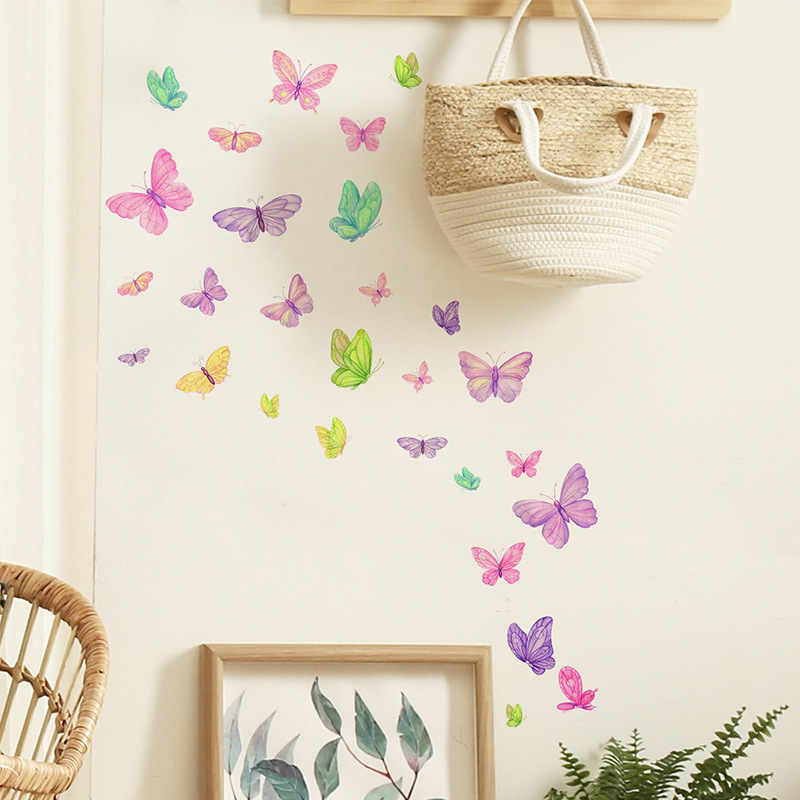 Adesivos de parede de borbolet - Baby Nursery Wall Decals avaliação e preço