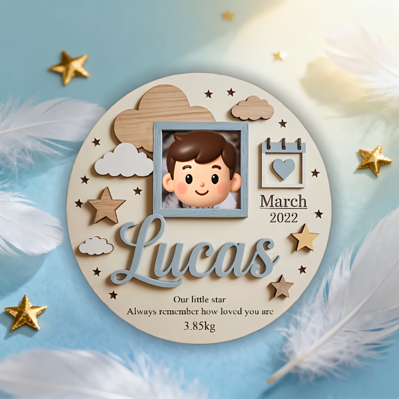 Porta-Retrato Personalizado pa - Baby Nursery Usa avaliação e preço