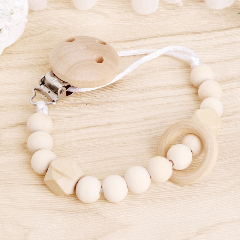 Baby Wooden Chupeta Clip Chain - Baby Nursery Hospital avaliação e preço