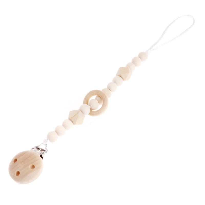 Baby Wooden Chupeta Clip Chain - Baby Nursery Hospital avaliação e preço