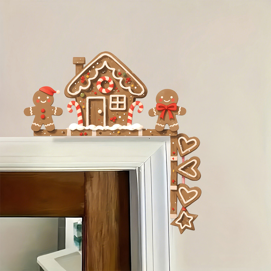 Casa de gengibre & homem natal - Baby Nursery Wall Decals avaliação e preço