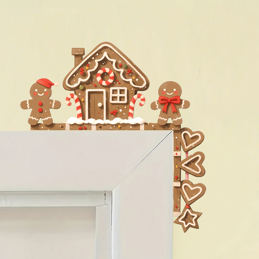 Casa de gengibre & homem natal - Baby Nursery Wall Decals avaliação e preço