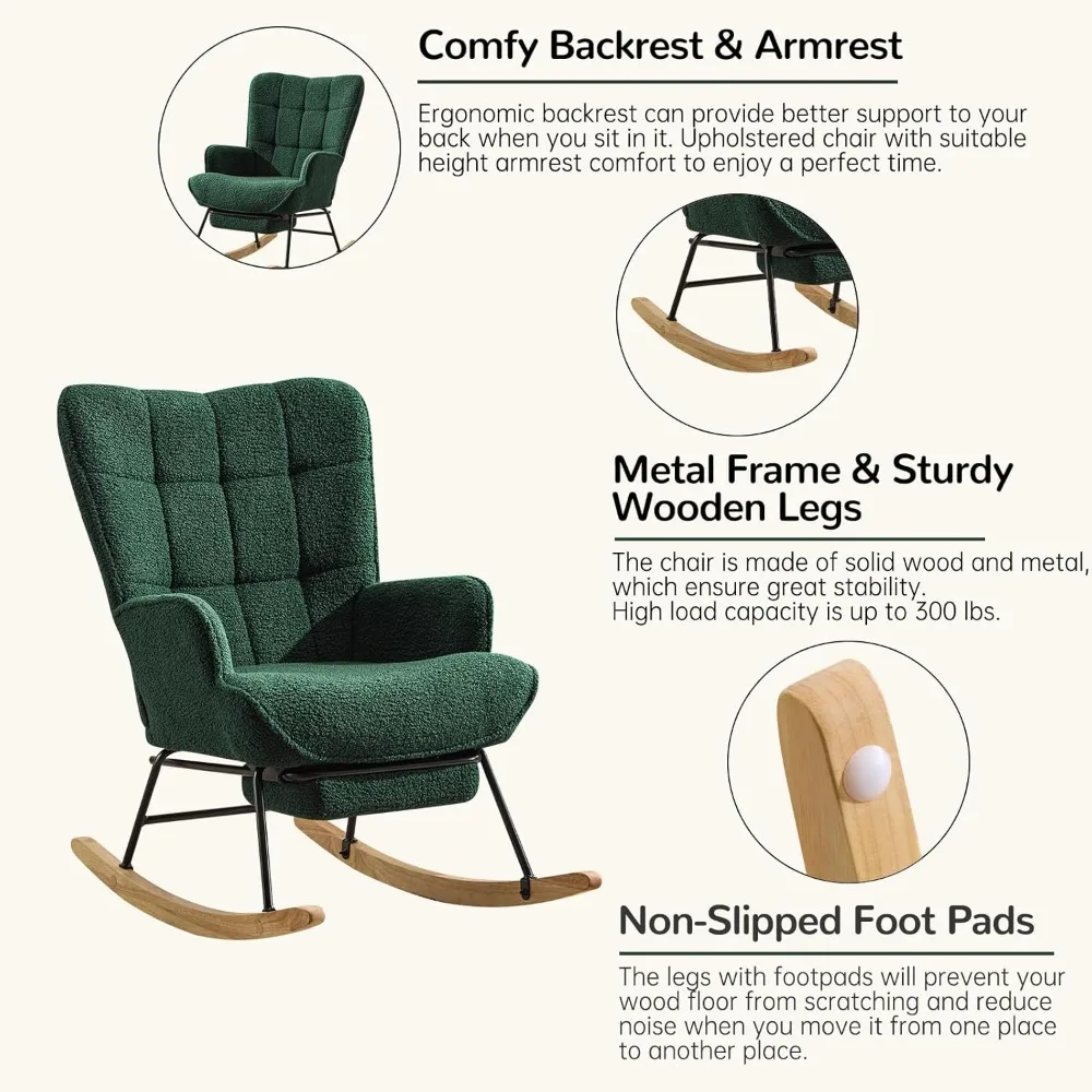 Cadeira de balanço para berçár - Rocking Chair Nursery avaliação e preço