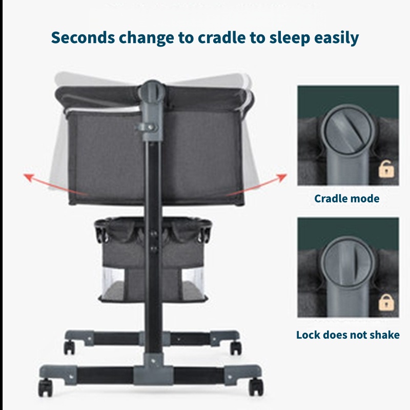 Berço Portátil para Bebês, Cam - Bassinet Bedside Sleeper avaliação e preço