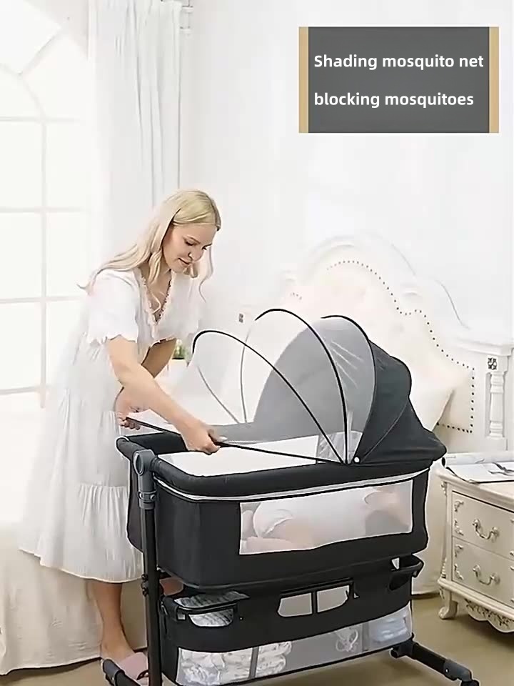 Berço Portátil para Bebês, Cam - Bassinet Bedside Sleeper avaliação e preço
