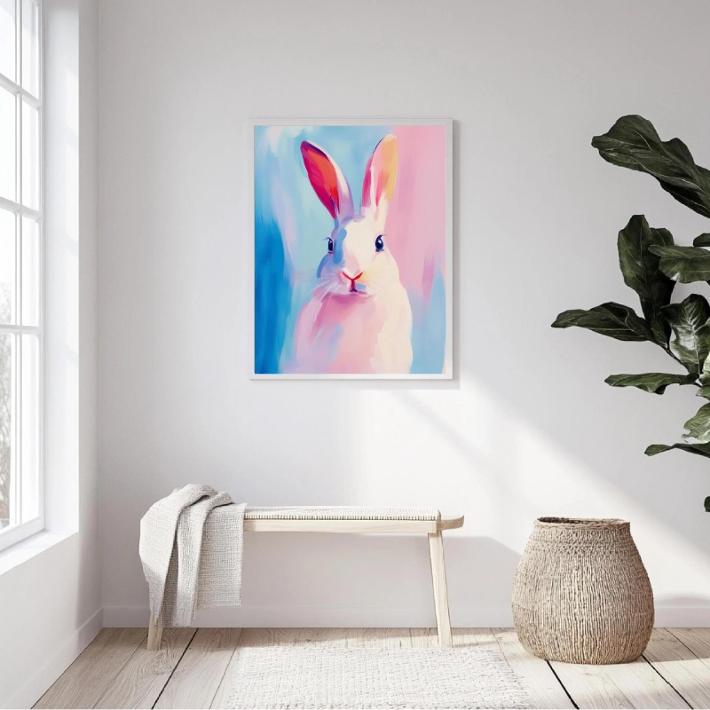Pastel animal lona arte da par - Baby Nursery Animal Theme avaliação e preço