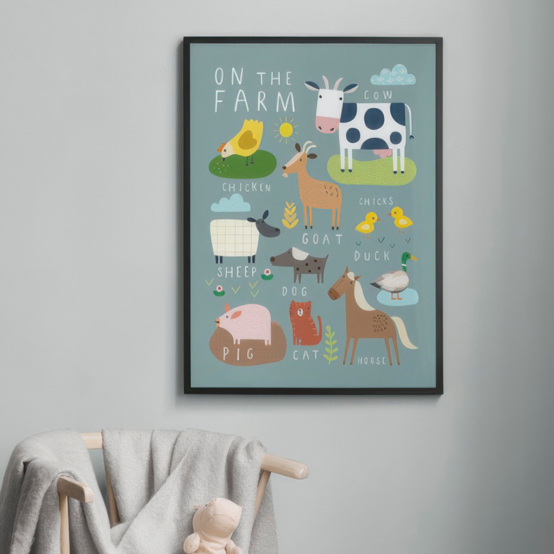 Pôster de arte de parede para  - Baby Nursery Under The Sea avaliação e preço