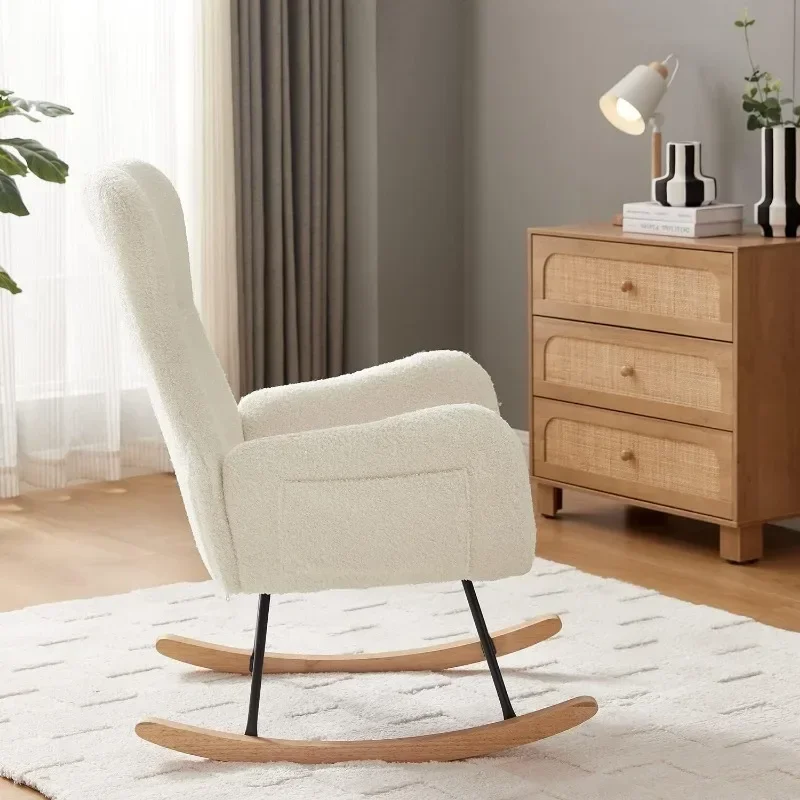 Cadeira de Balanço Hansones pa - Baby Nursery Glider Chair avaliação e preço