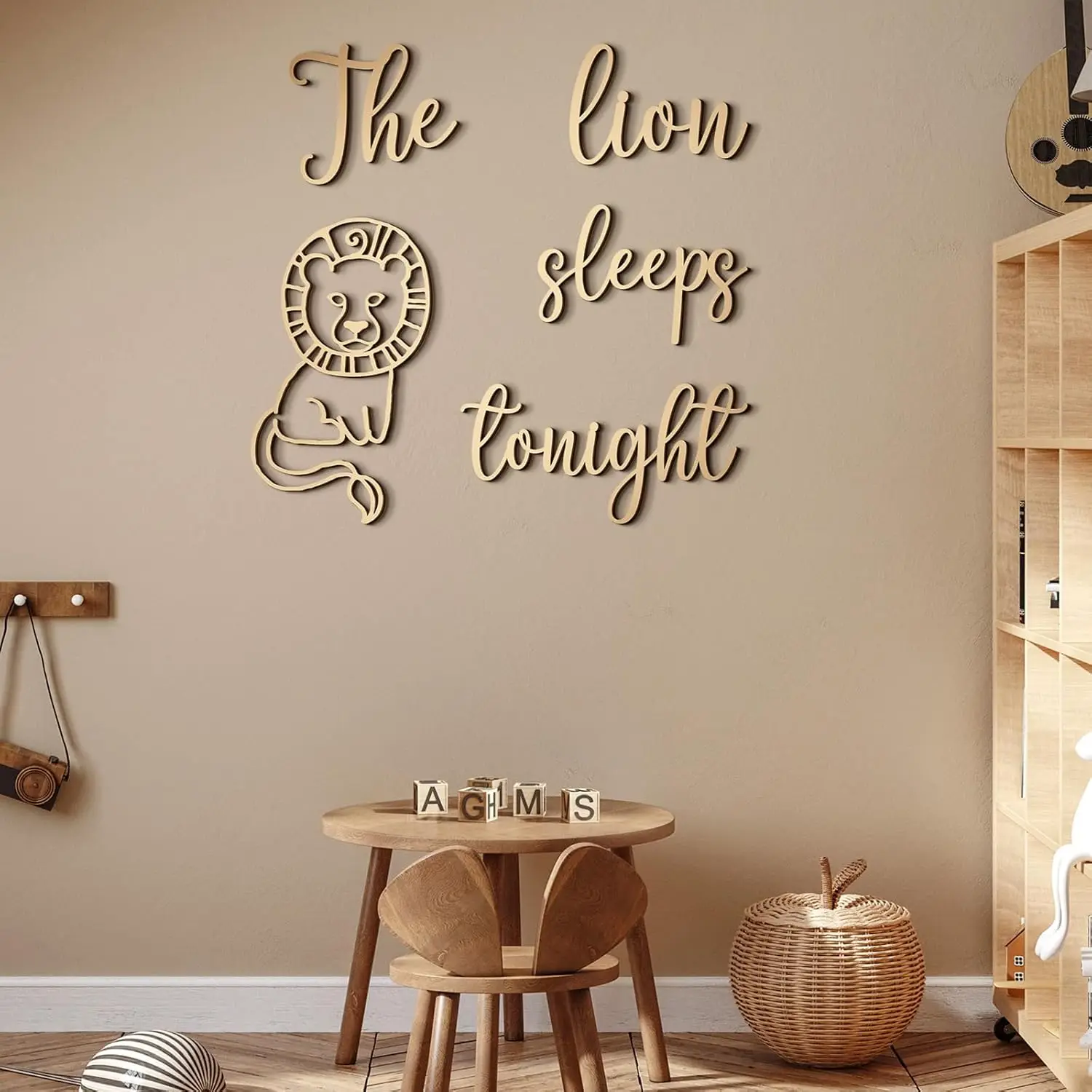 O leão dorme esta noite decora - Baby Nursery Animal Theme avaliação e preço