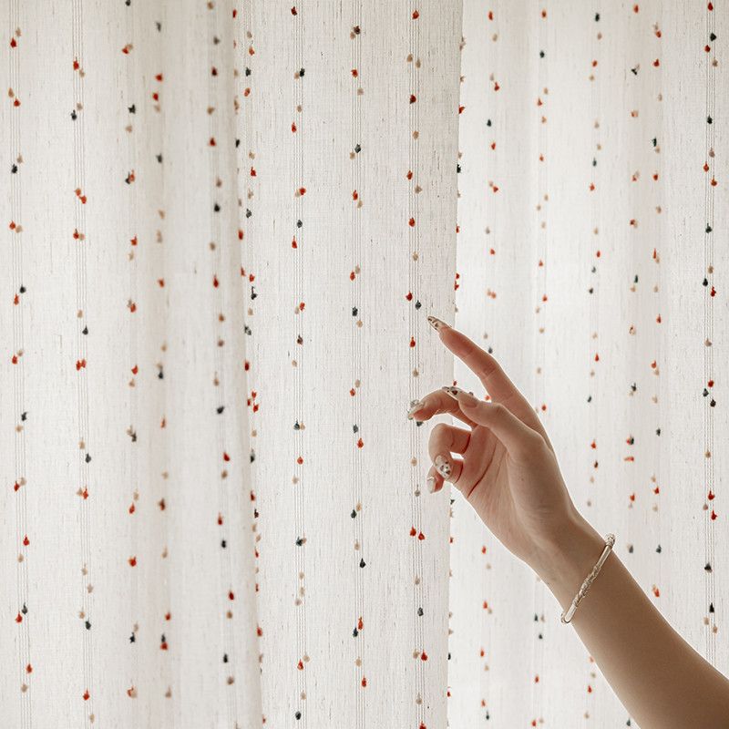 Cortina transparente de linho  - Blackout Curtain Nursery avaliação e preço