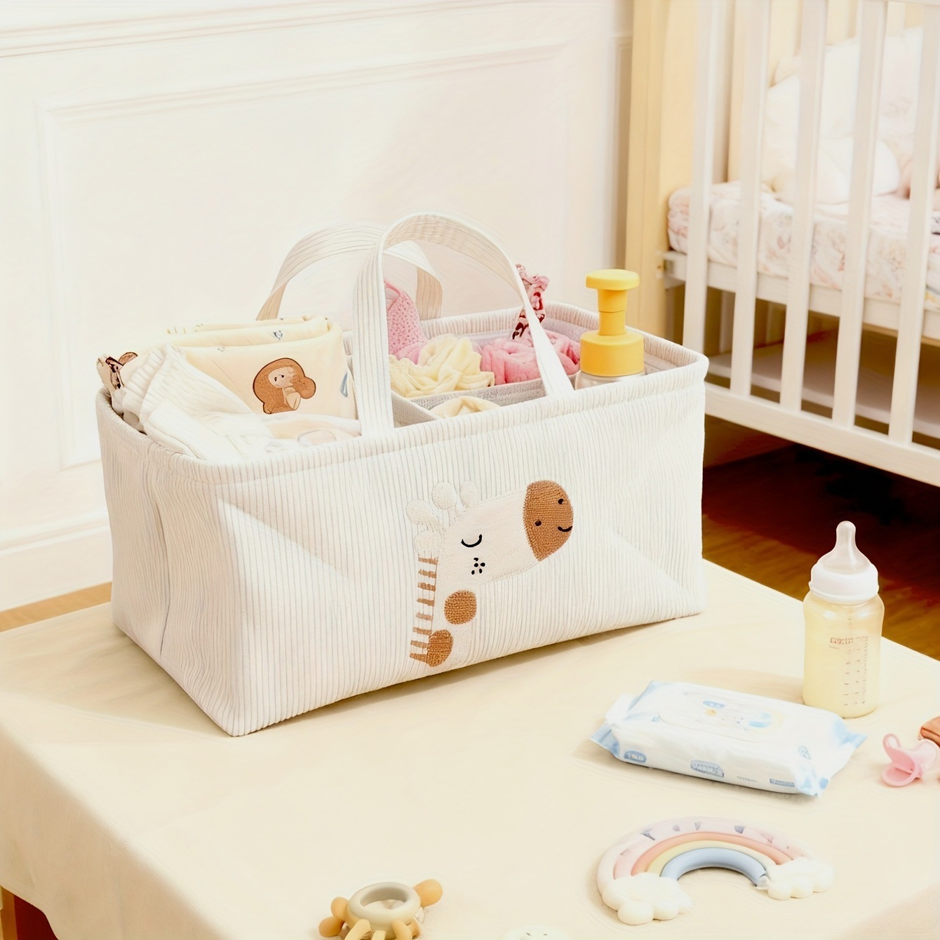 Cesto Organizador Dobrável de  - Baby Nursery Organization Ideas avaliação e preço